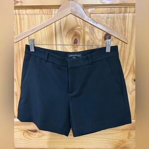 Banana Republic Classic Black Trouser Shorts, size 2